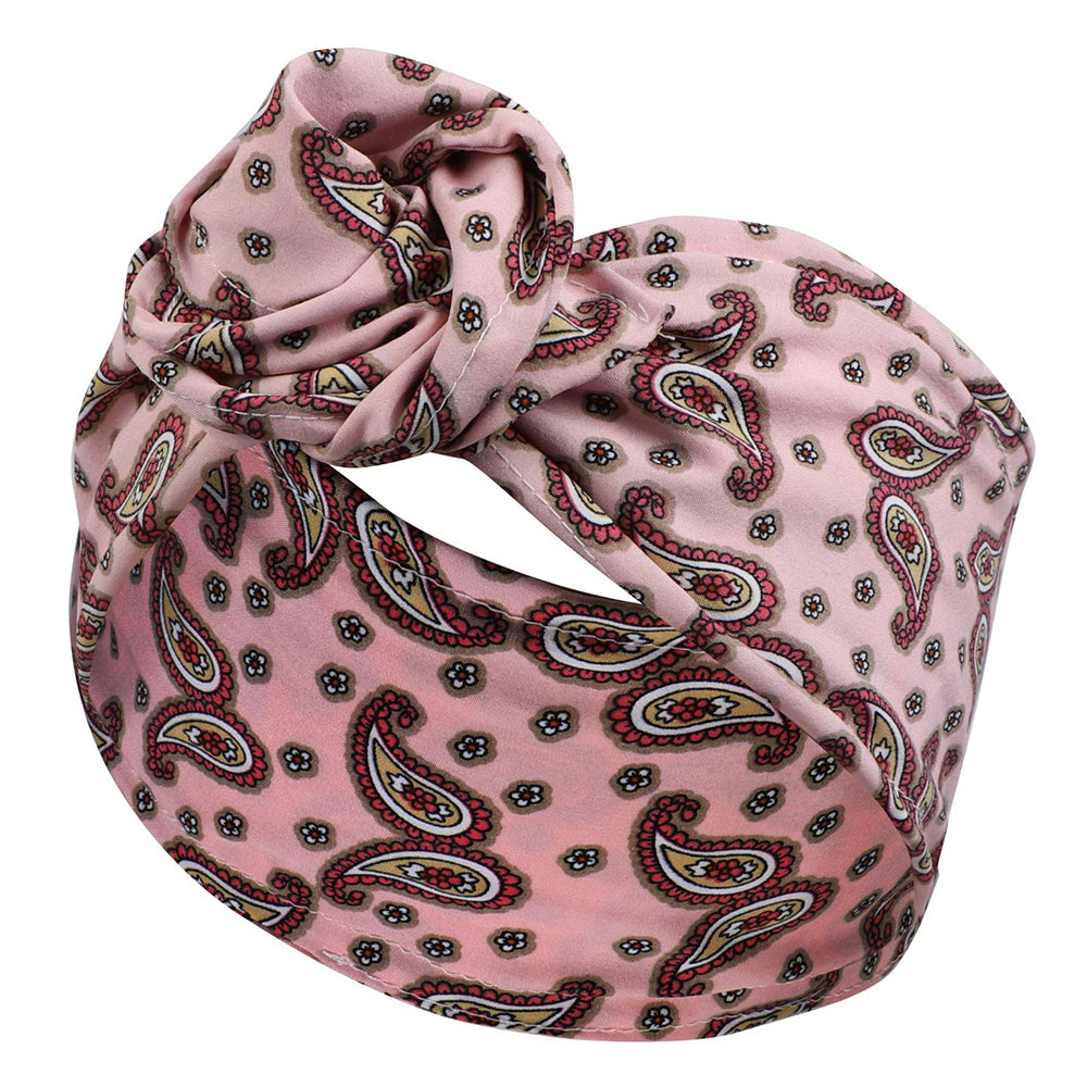 FD066 Wire Headband Adjustable Pattern Print Wired Hair Tie Head Scarf FD066 Wire Headband Adjustable Pattern Print Wired Hair Tie Head Scarf